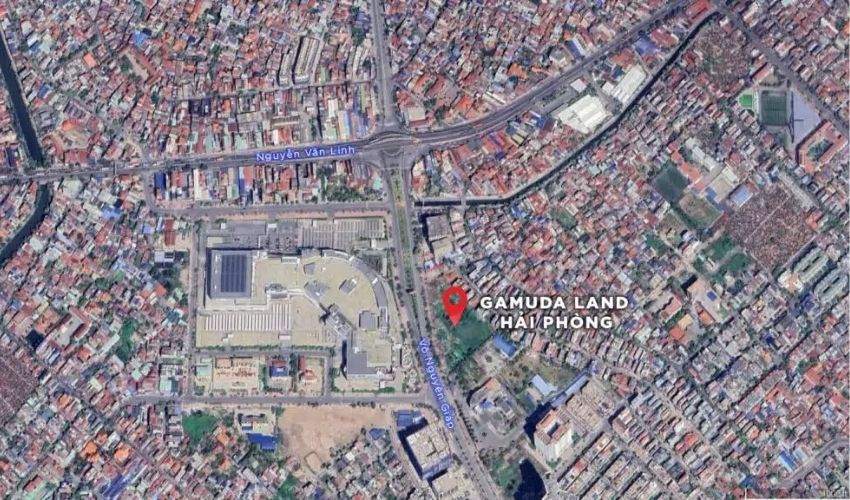 Dự án Ambience Hải Phòng nằm đối diện trực tiếp Aeon Mall Hải Phòng